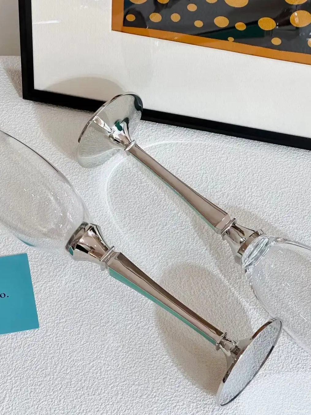 WINE SET TIFFANY GLASSWARE 0513